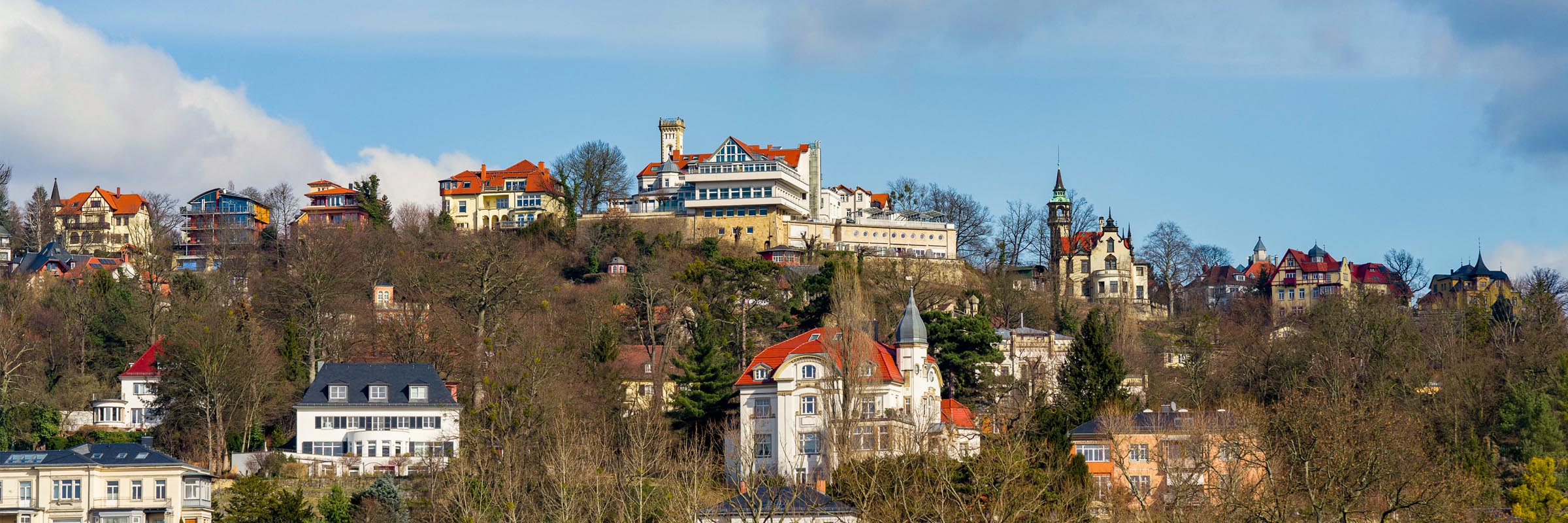 Blick zum Luisenhof